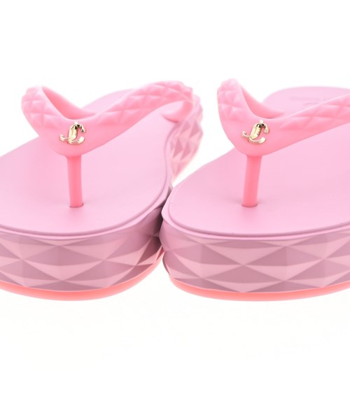 JIMMY CHOO（ジミーチュー）サンダル ピンク サイズ:-(24.5cm位) レディース/2200713526677