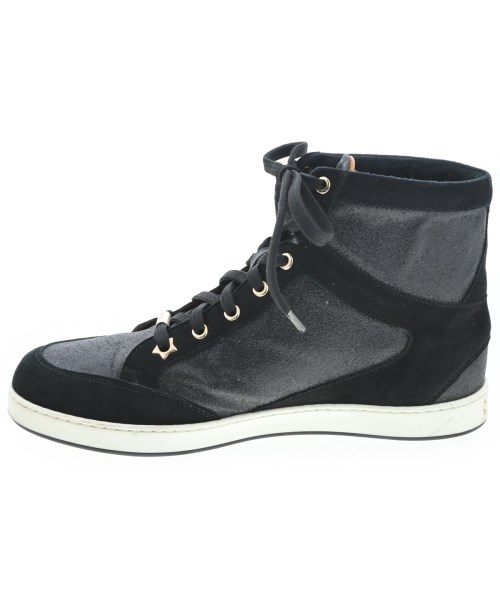 JIMMY CHOO（ジミーチュー）スニーカー 黒 サイズ:EU38(24.5cm位) レディース/2200717521012