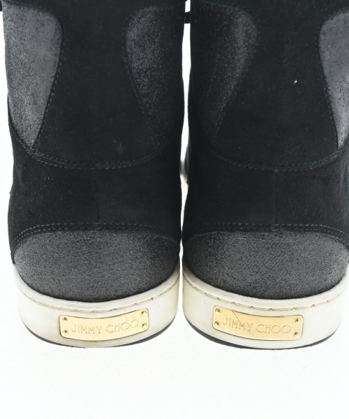 JIMMY CHOO（ジミーチュー）スニーカー 黒 サイズ:EU38(24.5cm位) レディース/2200717521012