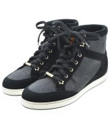 JIMMY CHOO（ジミーチュー）スニーカー 黒 サイズ:EU38(24.5cm位) レディース/2200717521012