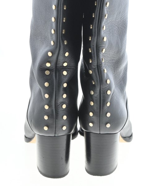 JIMMY CHOO（ジミーチュー）ブーツ 黒 サイズ:EU38 1/2(25cm位) レディース/2200720003697