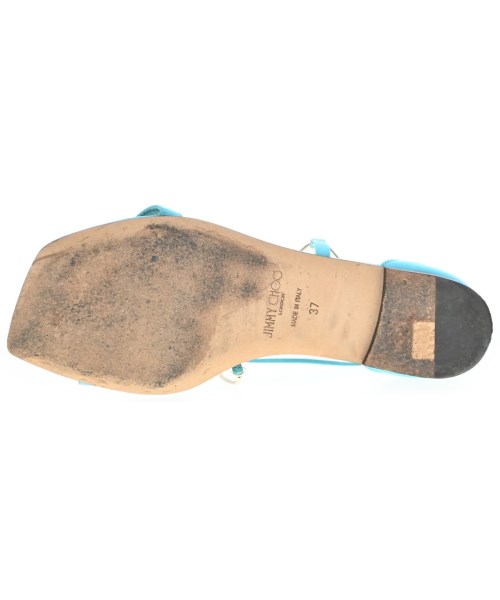JIMMY CHOO（ジミーチュー）サンダル 青 サイズ:37(23.5cm位) レディース/2200726424014