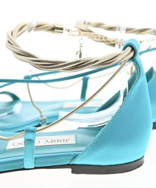 JIMMY CHOO（ジミーチュー）サンダル 青 サイズ:37(23.5cm位) レディース/2200726424014