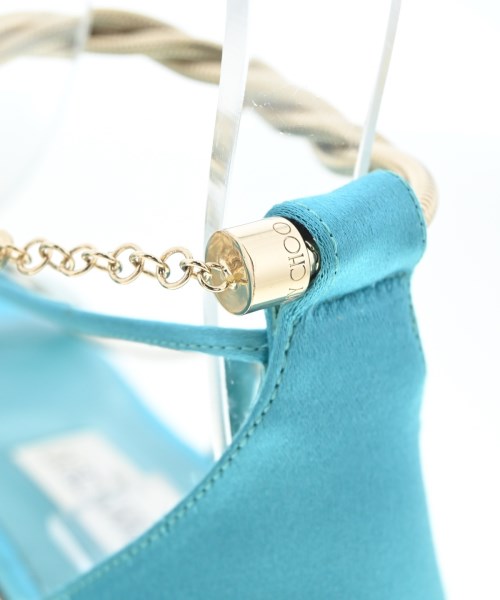 JIMMY CHOO（ジミーチュー）サンダル 青 サイズ:37(23.5cm位) レディース/2200726424014