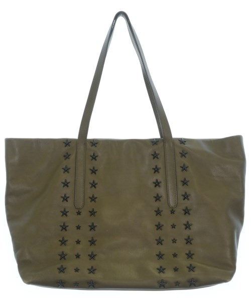 JIMMY CHOO（ジミーチュー）トートバッグ カーキ サイズ:- レディース/2200727071026