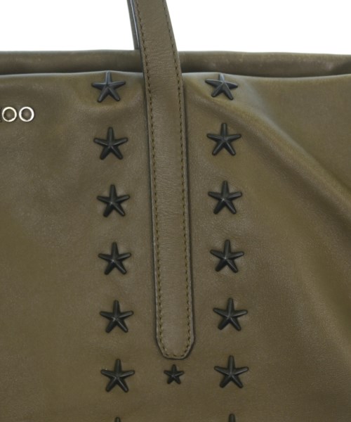 JIMMY CHOO（ジミーチュー）トートバッグ カーキ サイズ:- レディース/2200727071026