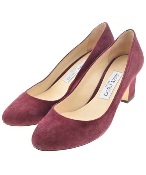 JIMMY CHOO(ジミーチュー)パンプス 赤 サイズ:EU36(22.5cm位)/2200679796015