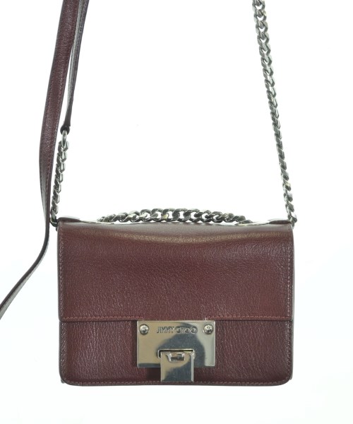 JIMMY CHOO（ジミーチュー）ショルダーバッグ 茶 サイズ:- レディース/2200682329026