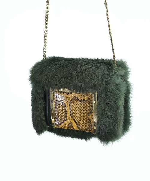 JIMMY CHOO（ジミーチュー）ショルダーバッグ 緑 サイズ:- レディース/2200683253153