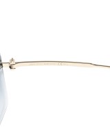 JIMMY CHOO（ジミーチュー）サングラス ゴールド サイズ:- レディース/2200682057080