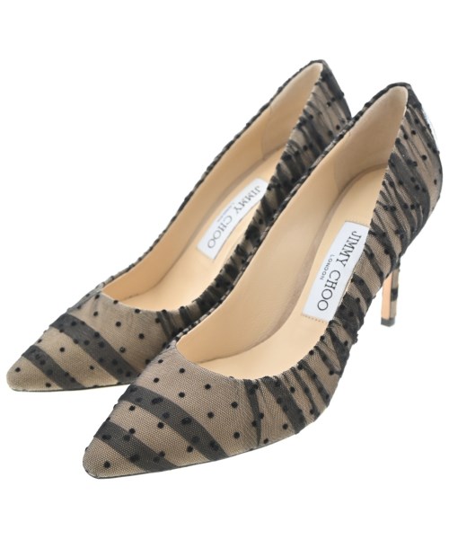 JIMMY CHOO(ジミーチュー)パンプス ベージュ サイズ:EU36 1/2(23cm位)/2200685047019