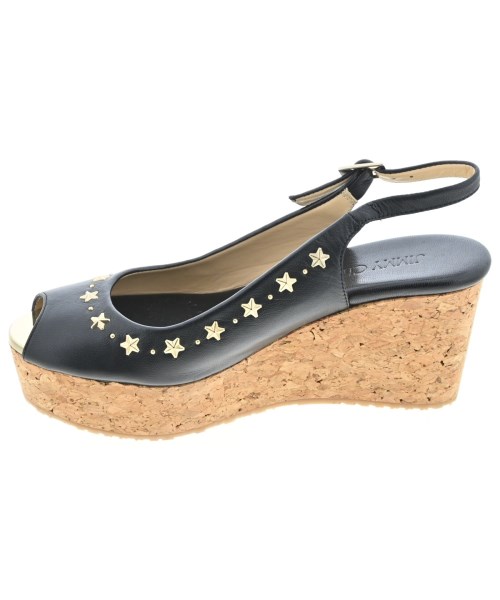 JIMMY CHOO（ジミーチュー）サンダル 黒 サイズ:EU36(22.5cm位) レディース/2200685806012