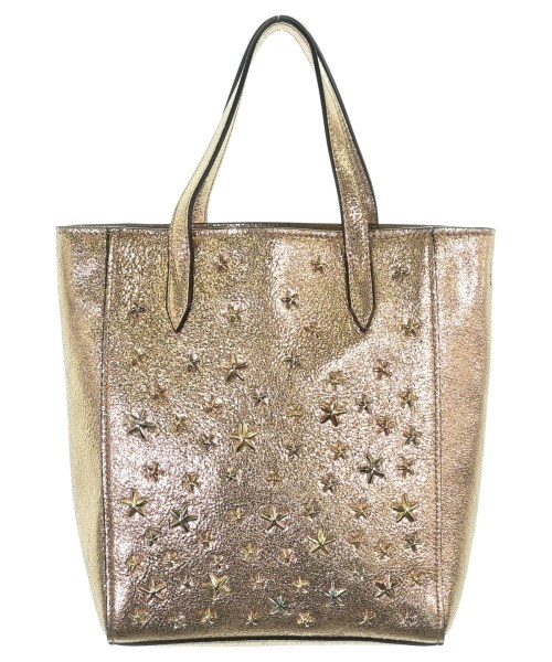 JIMMY CHOO（ジミーチュー）トートバッグ ゴールド サイズ:- レディース/2200687085019
