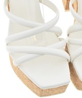JIMMY CHOO（ジミーチュー）サンダル 白 サイズ:37(23.5cm位) レディース/2200688438012