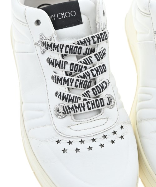 JIMMY CHOO（ジミーチュー）スニーカー 白 サイズ:EU37(23.5cm位) レディース/2200688682231