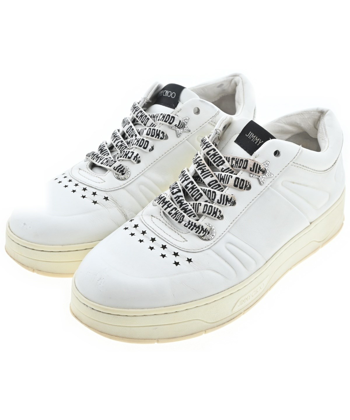 JIMMY CHOO（ジミーチュー）スニーカー 白 サイズ:EU37(23.5cm位