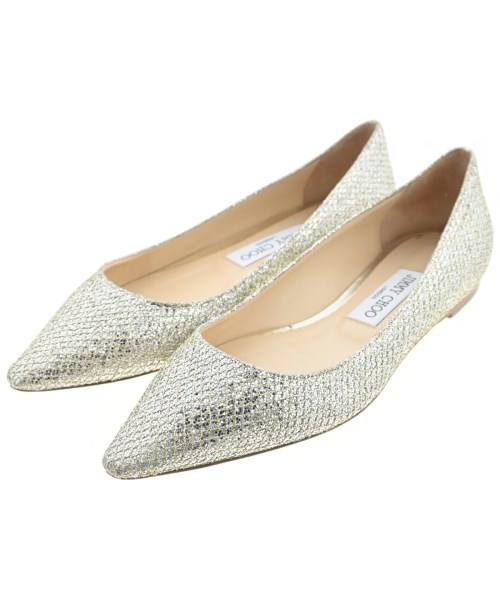 JIMMY CHOO(ジミーチュー)パンプス シルバー サイズ:EU37(23.5cm位)/2200685166123