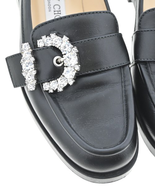 JIMMY CHOO（ジミーチュー）ドレスシューズ/ローファー 黒 サイズ:35(21.5cm位) レディース/2200689984044