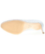 JIMMY CHOO（ジミーチュー）パンプス シルバー サイズ:EU38(24.5cm位) レディース/2200690074031