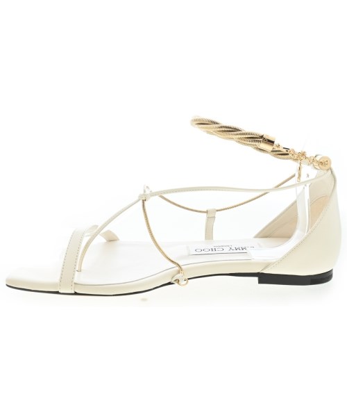 JIMMY CHOO（ジミーチュー）サンダル 白 サイズ:EU36(22.5cm位) レディース/2200690516012