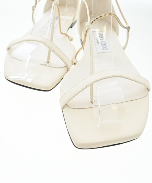 JIMMY CHOO（ジミーチュー）サンダル 白 サイズ:EU36(22.5cm位) レディース/2200690516012