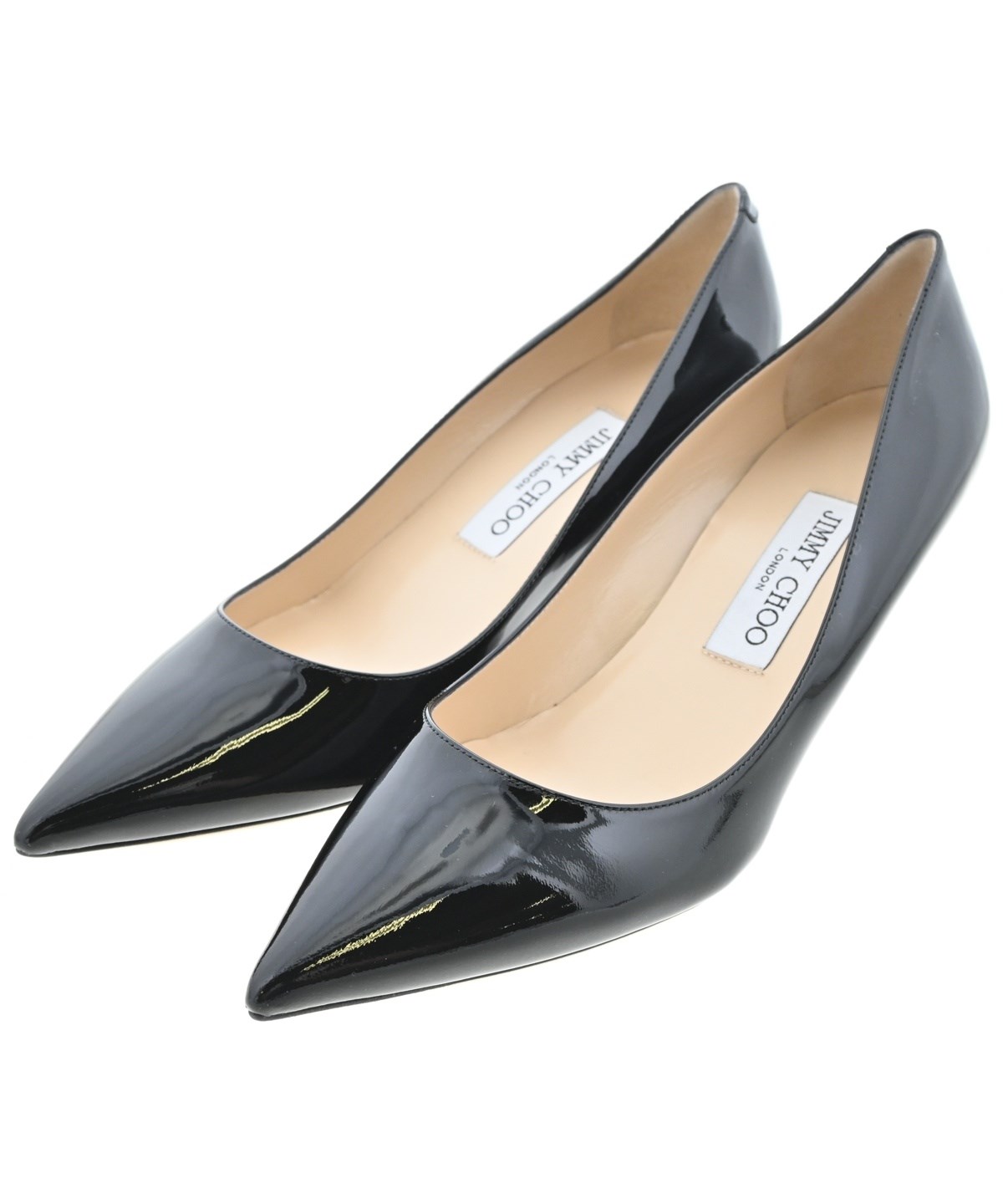 JIMMY CHOO（ジミーチュー）パンプス 黒 サイズ:EU37(23.5cm位