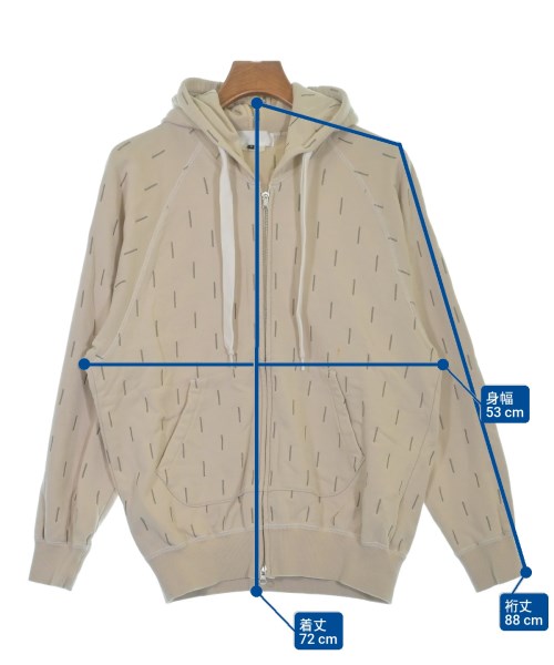 GANRYU（ガンリュウ）パーカー ベージュ サイズ:S メンズ/2200637218092