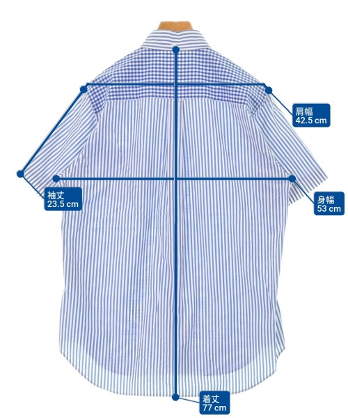 GANRYU（ガンリュウ）カジュアルシャツ 青 サイズ:M メンズ/2200609208205