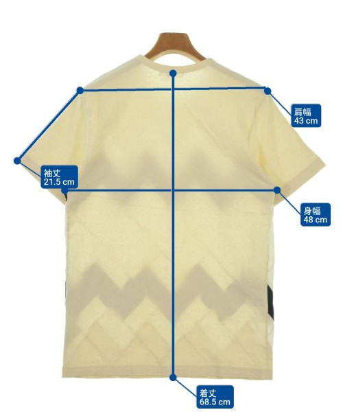 GANRYU（ガンリュウ）Tシャツ・カットソー ベージュ サイズ:M メンズ/2200609208649