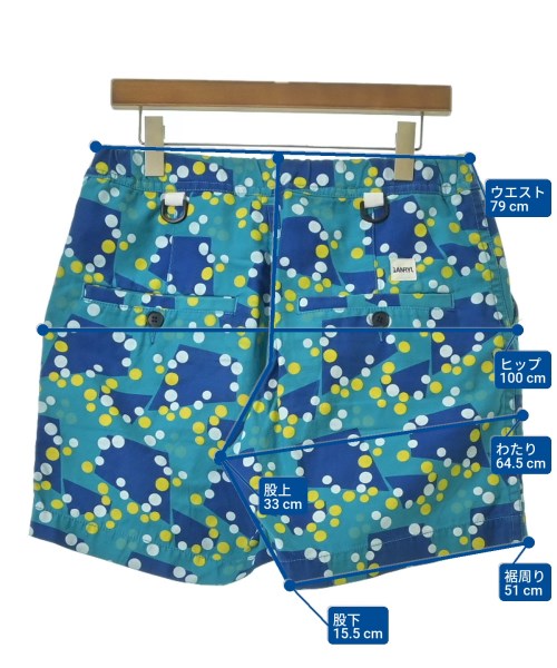 GANRYU（ガンリュウ）ショートパンツ 青 サイズ:M メンズ