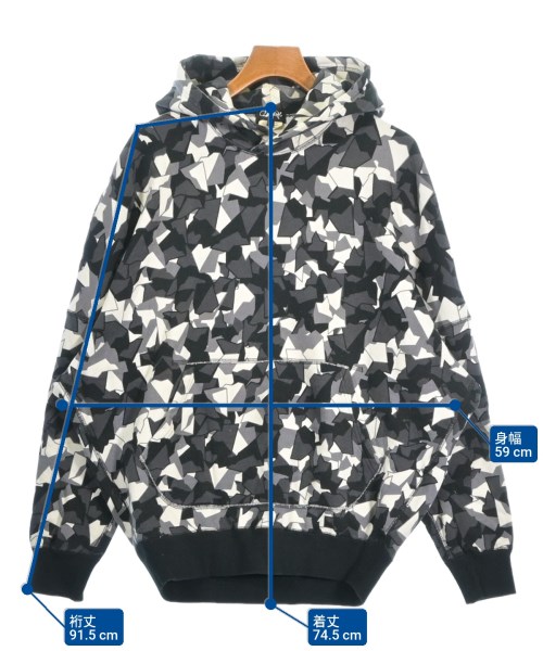 GANRYU（ガンリュウ）パーカー グレー サイズ:S メンズ/2200638262292