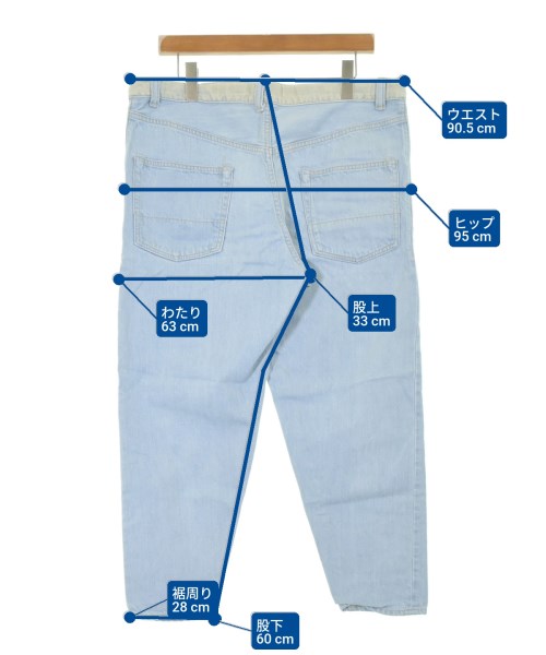 GANRYU（ガンリュウ）デニムパンツ 青 サイズ:S メンズ/2200628244161