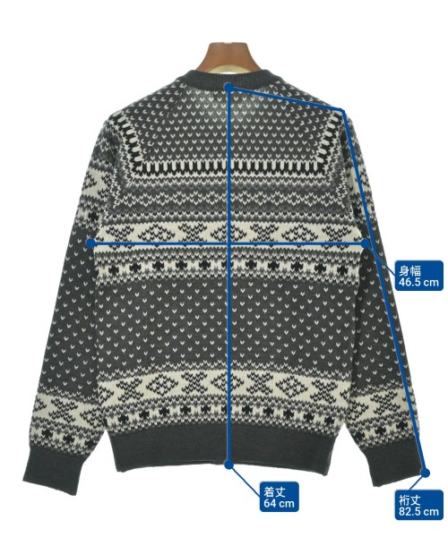 GANRYU（ガンリュウ）カーディガン グレー サイズ:S メンズ/2200642220028