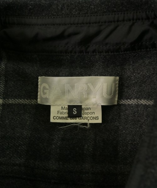 GANRYU（ガンリュウ）カジュアルシャツ 黒 サイズ:S メンズ/2200623811146