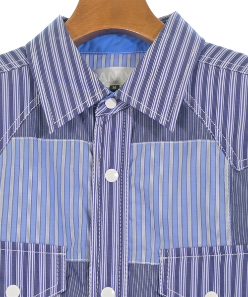 GANRYU（ガンリュウ）カジュアルシャツ 青 サイズ:M メンズ/2200627973048