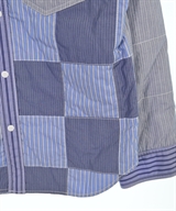 GANRYU（ガンリュウ）カジュアルシャツ 青 サイズ:M メンズ/2200627973048