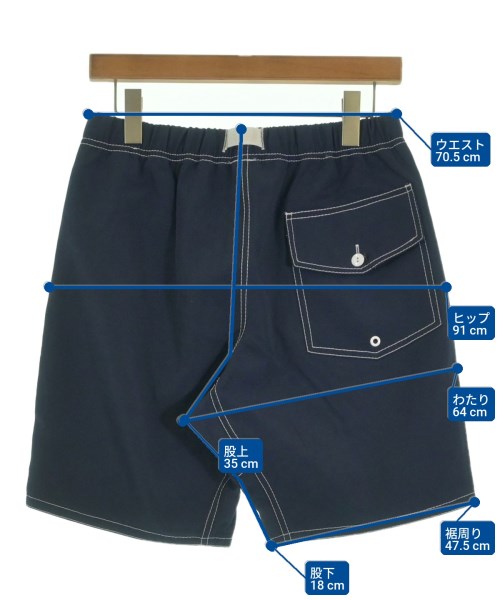GANRYU（ガンリュウ）ショートパンツ 紺 サイズ:M メンズ/2200624988212
