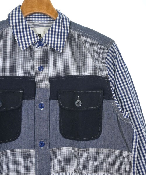 GANRYU（ガンリュウ）カジュアルシャツ 紺 サイズ:L メンズ/2200613136105