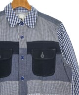 GANRYU（ガンリュウ）カジュアルシャツ 紺 サイズ:L メンズ/2200613136105