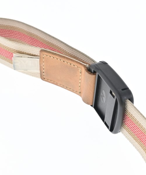 GANRYU（ガンリュウ）ベルト 白 サイズ:- メンズ/2200602922085