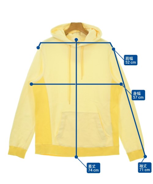 GANRYU（ガンリュウ）パーカー 黄 サイズ:M メンズ/2200670342228