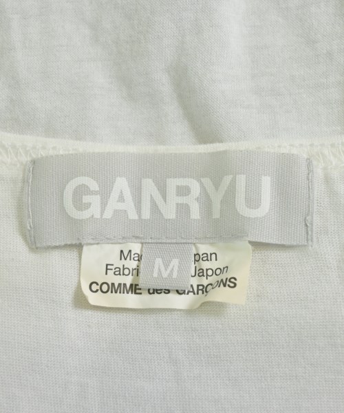 GANRYU（ガンリュウ）Tシャツ・カットソー 白 サイズ:M メンズ/2200677710037