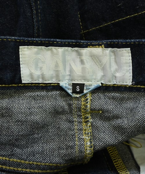 GANRYU（ガンリュウ）デニムパンツ 紺 サイズ:S メンズ/2200679341031