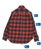 GANRYU（ガンリュウ）カジュアルシャツ 赤 サイズ:M メンズ/2200657947200