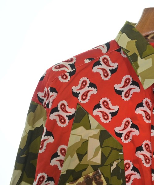 GANRYU（ガンリュウ）カジュアルシャツ カーキ サイズ:S メンズ/2200651253208