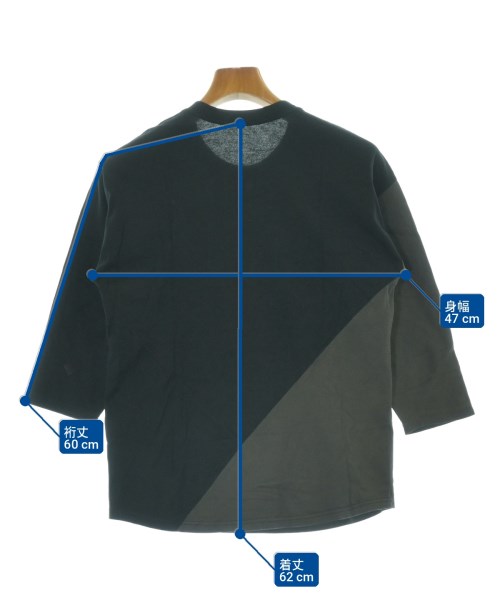 GANRYU（ガンリュウ）Tシャツ・カットソー 黒 サイズ:S メンズ/2200699906357