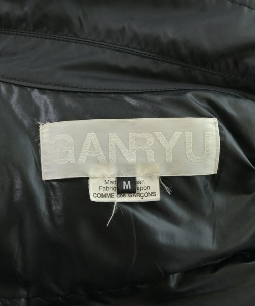 GANRYU（ガンリュウ）ダウンジャケット/ダウンベスト 黒 サイズ:M メンズ/2200670752119