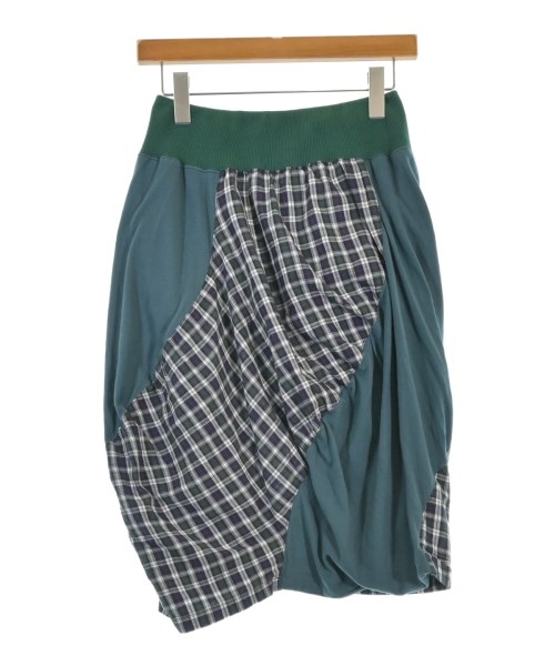 GANRYU(ガンリュウ)ひざ丈スカート 紺 サイズ:S/2200672244049
