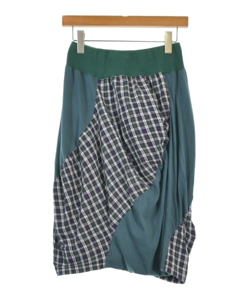 GANRYU（ガンリュウ）ひざ丈スカート 紺 サイズ:S レディース/2200672244049