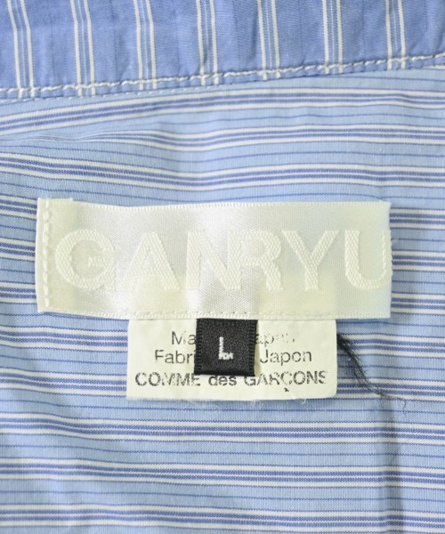 GANRYU（ガンリュウ）カジュアルシャツ 青 サイズ:L メンズ/2200677868127